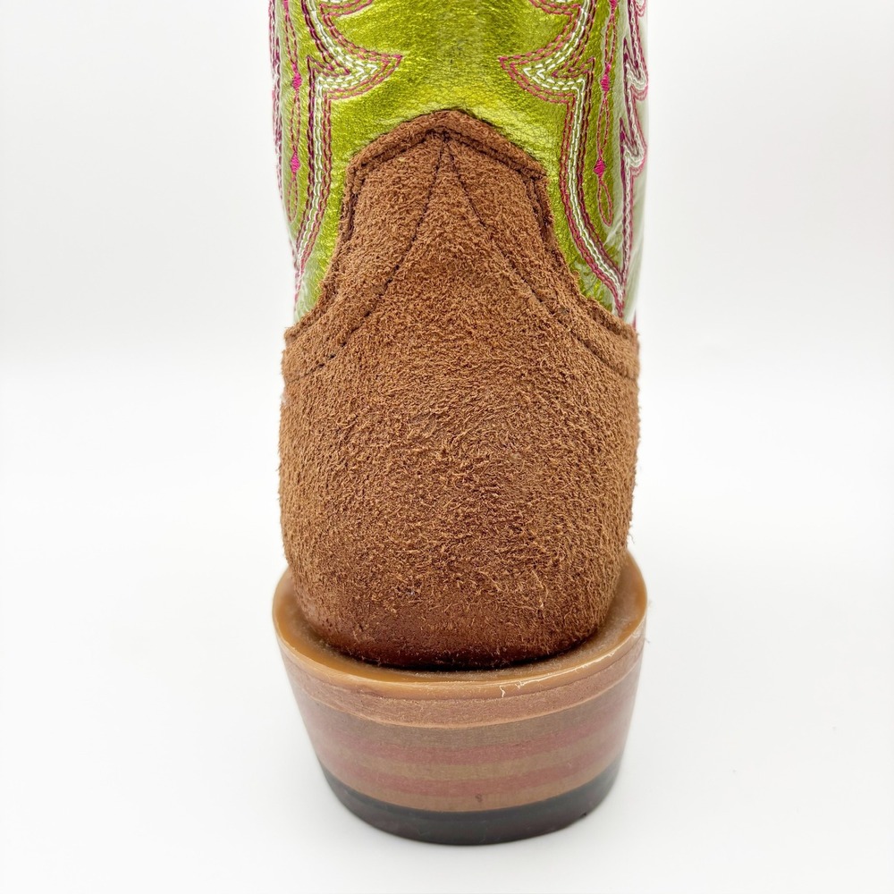 NWOB Ariat Futurity Boon Square Toe Western Boots Size 8 - Picture 10 of 16